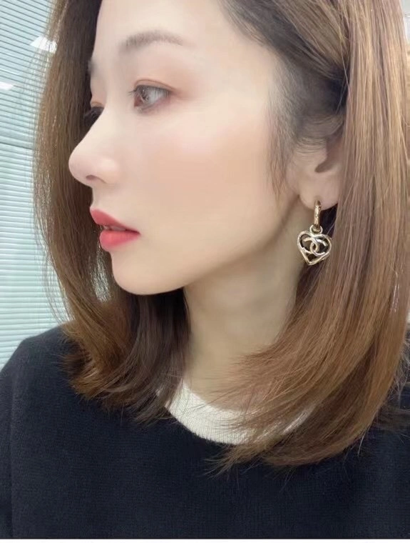 SmoothTexture Chanel Earrings 231597