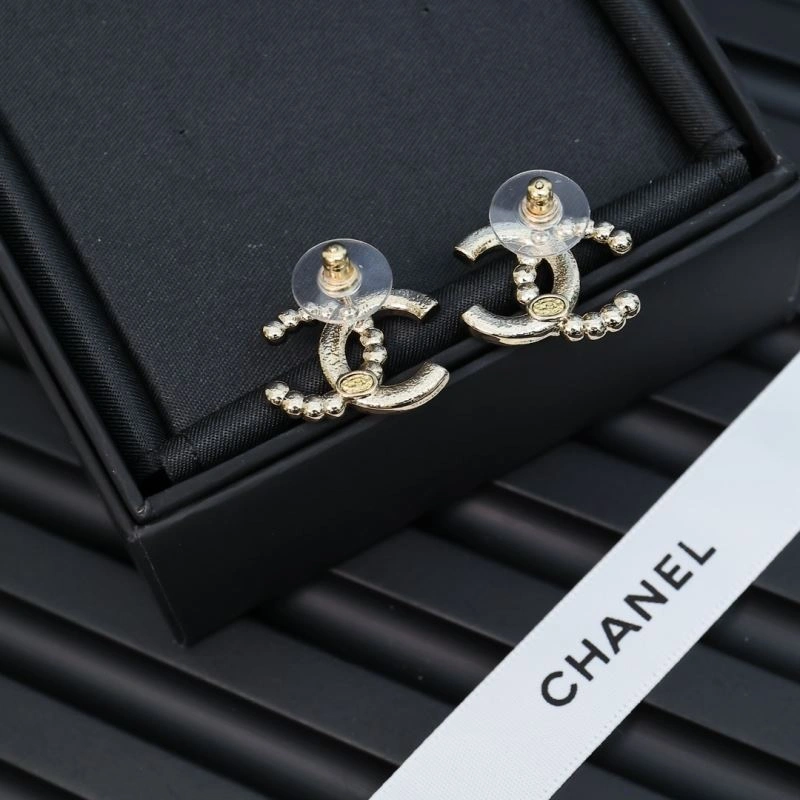 Compact Chanel Earrings 229978