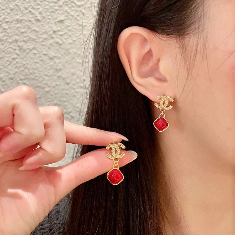 Vibrant Chanel Earrings 228043