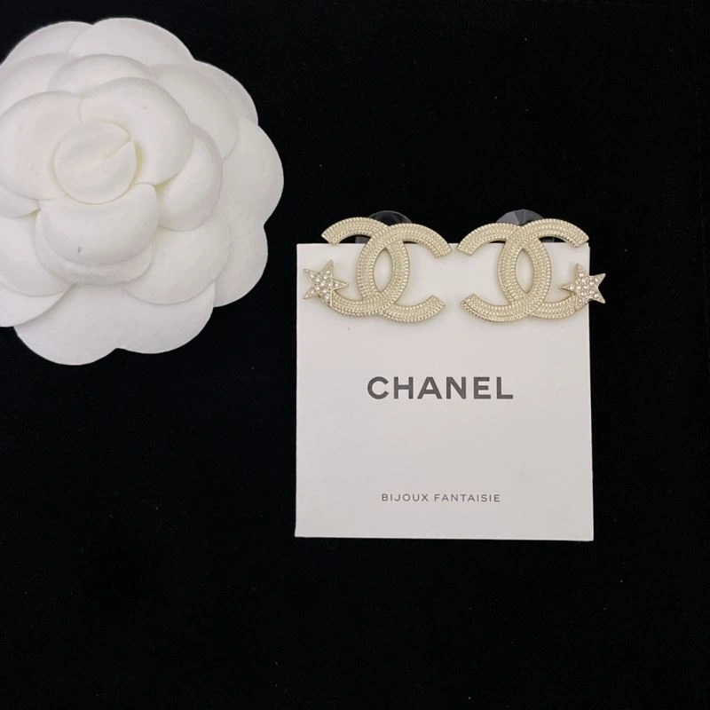 SmoothTexture Chanel Earrings 227986