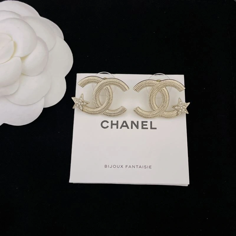 SmoothTexture Chanel Earrings 227986