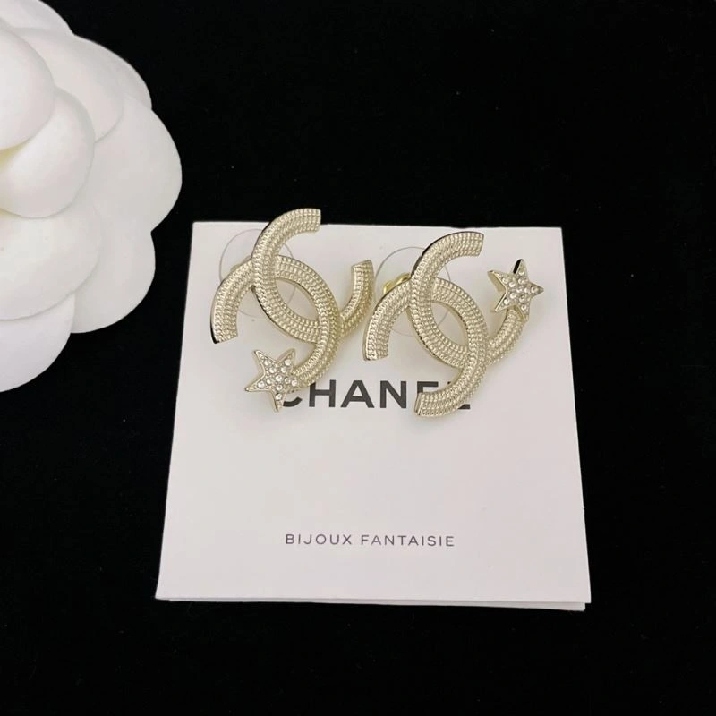 SmoothTexture Chanel Earrings 227986