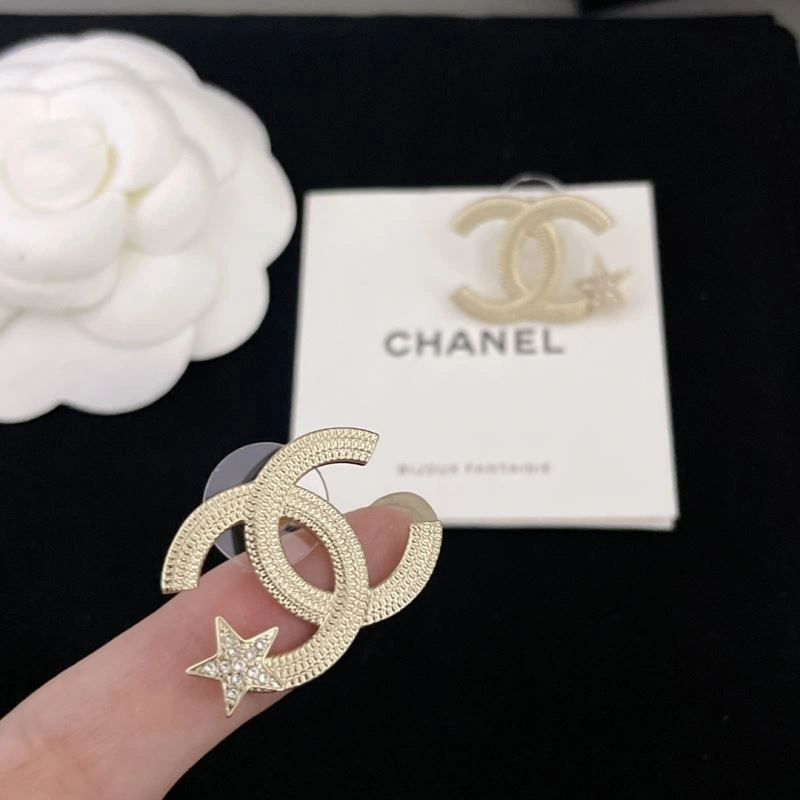 SmoothTexture Chanel Earrings 227986