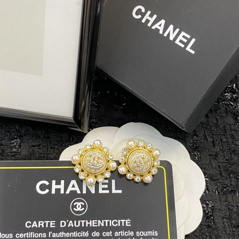 Bold Chanel Earrings 227871