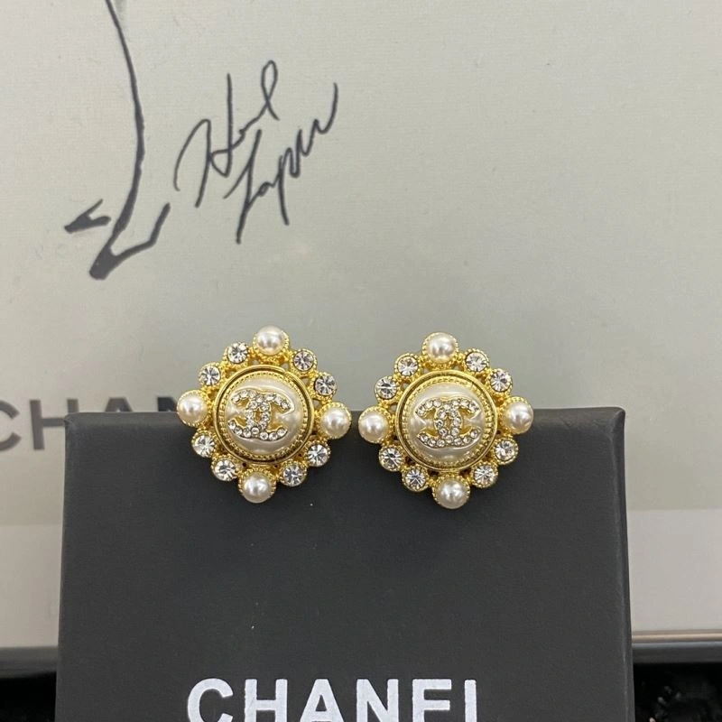 Bold Chanel Earrings 227871