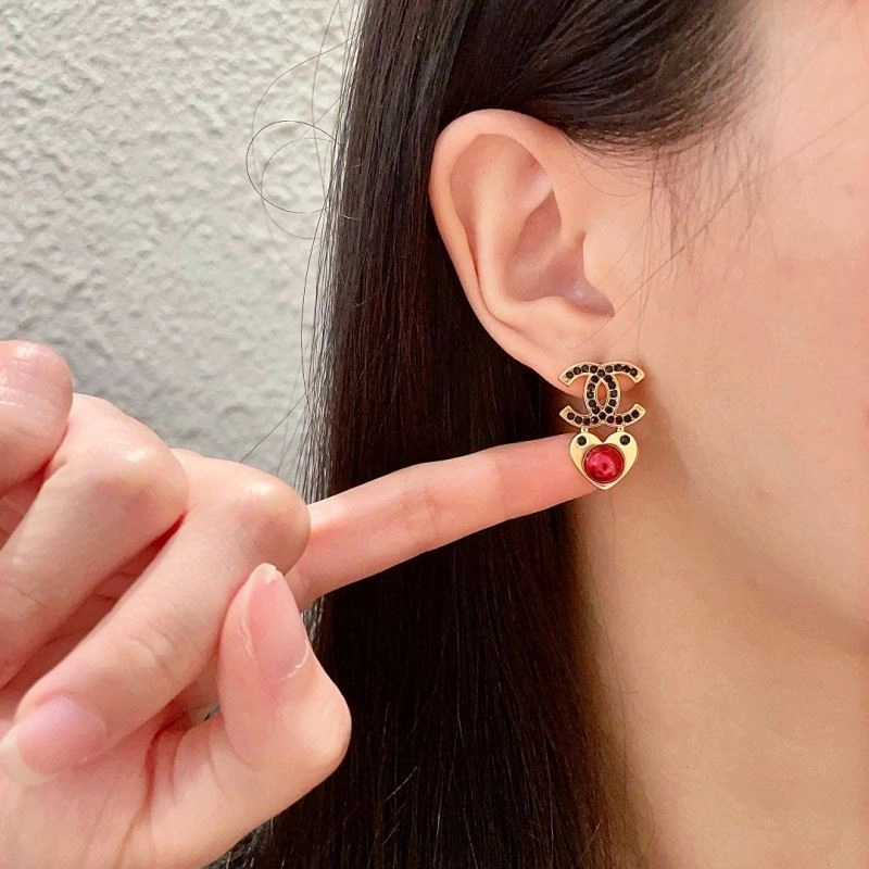 SmoothTexture Chanel Earrings 227755