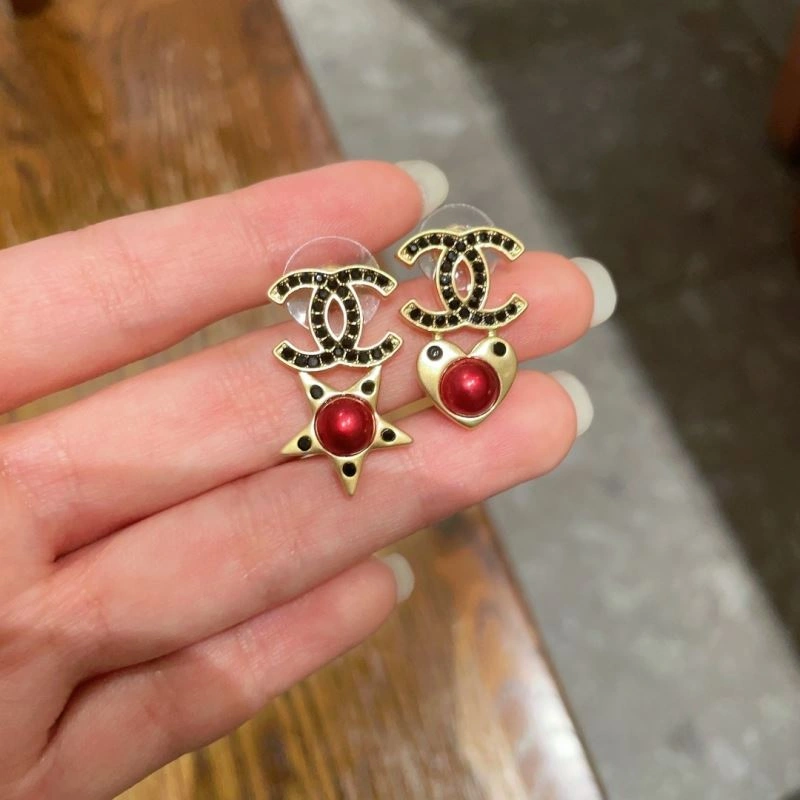 SmoothTexture Chanel Earrings 227755