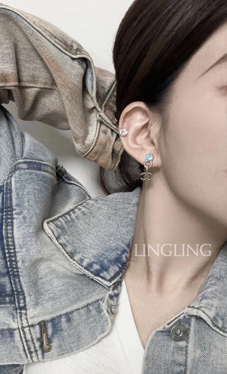 SmoothTexture Chanel Earrings 227722