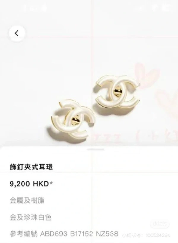 Breathable Chanel Earrings 227600