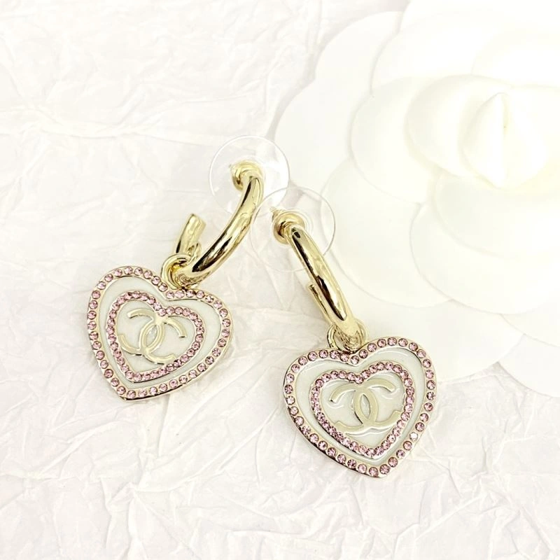 Compact Chanel Earrings 227673