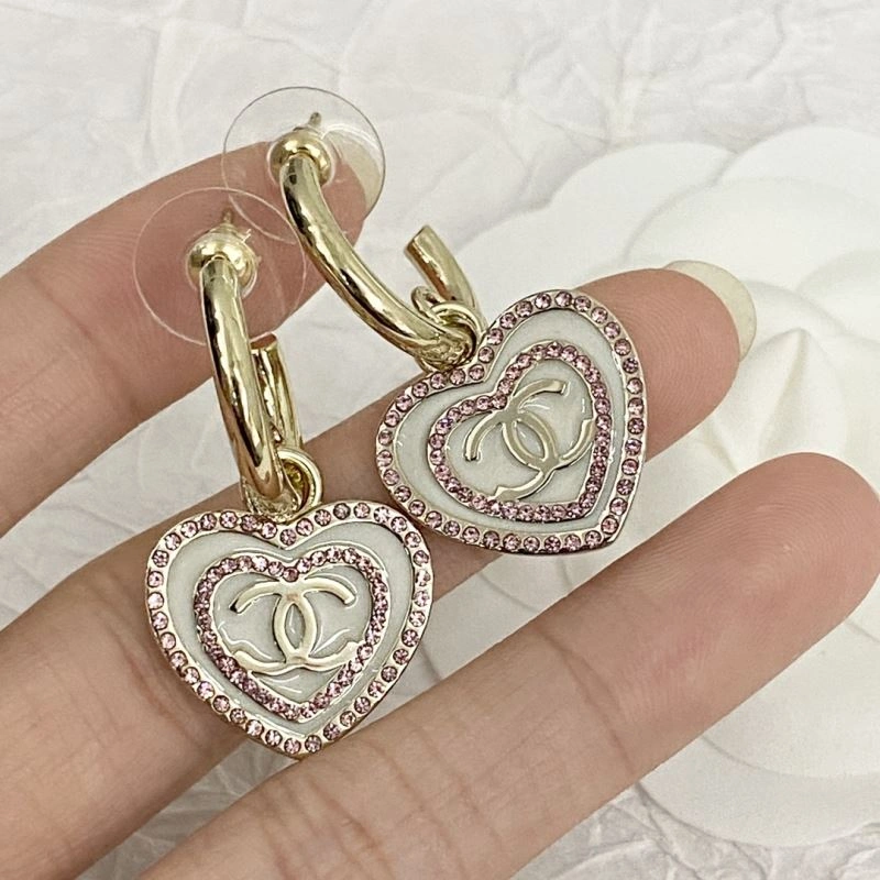 Compact Chanel Earrings 227673