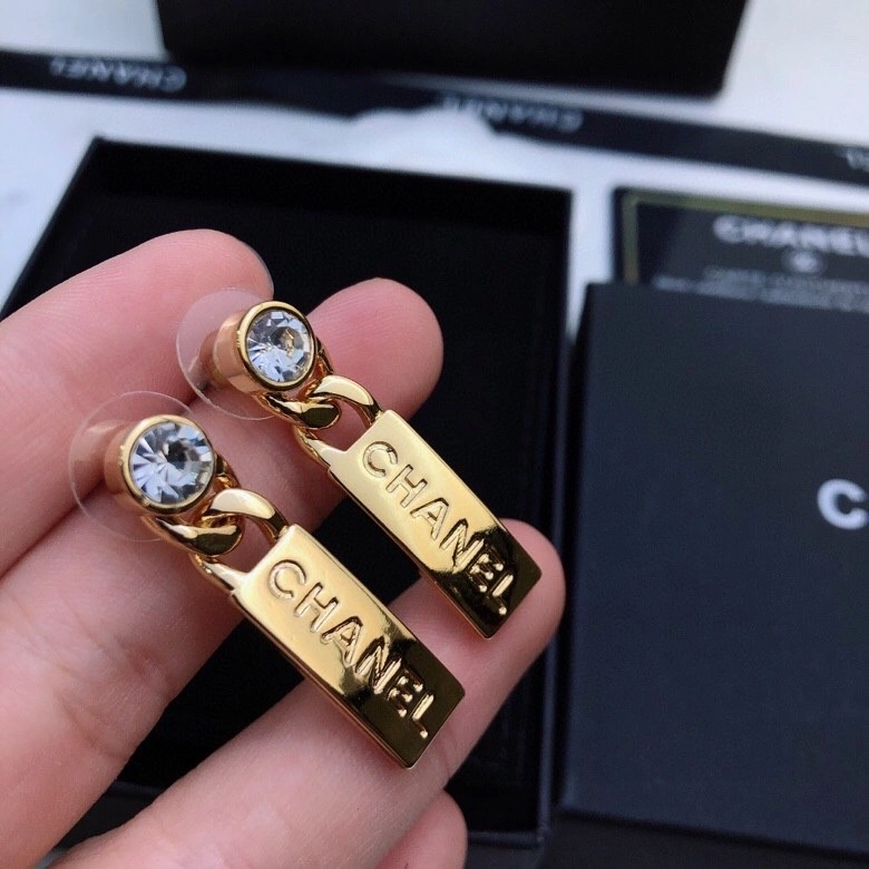 SmoothTexture Chanel Earrings 227467