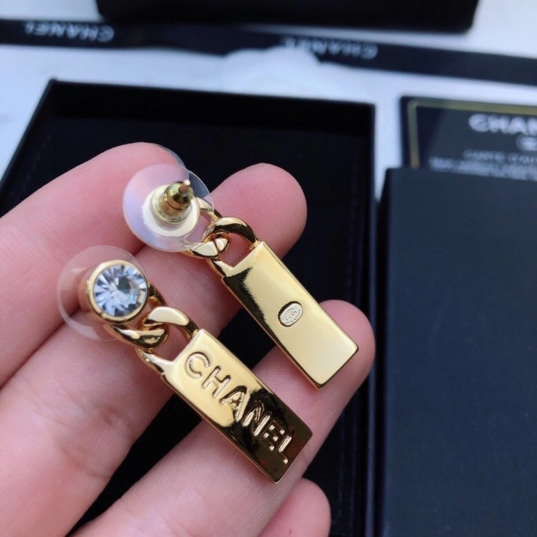 SmoothTexture Chanel Earrings 227467
