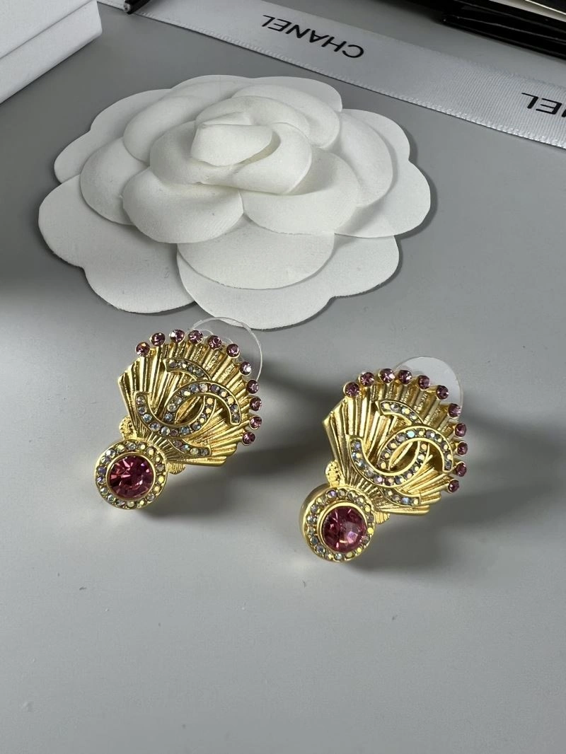 Compact Chanel Earrings 227410