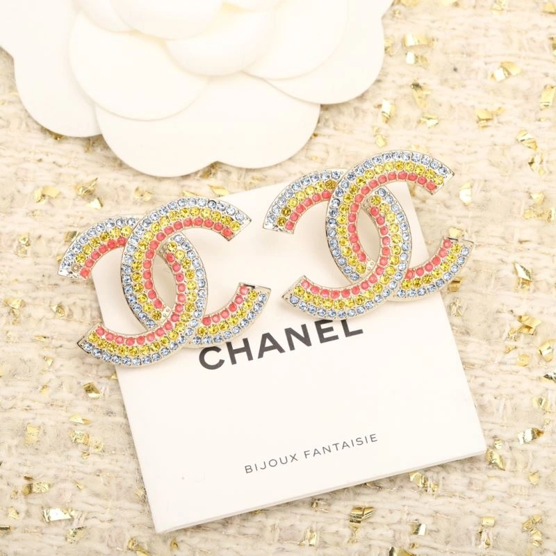 Compact Chanel Earrings 226110