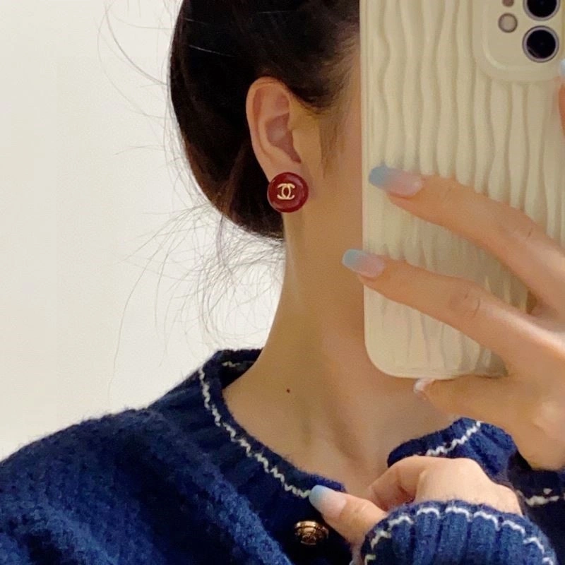 Colorful Chanel Earrings 225458
