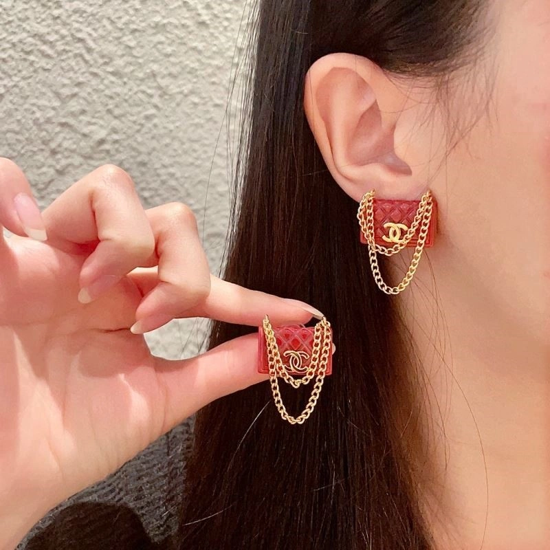 Chanel Earrings ZipUp 225127