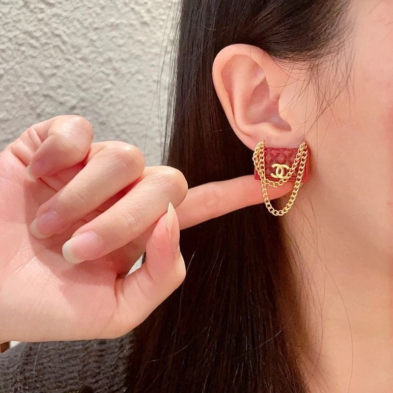 Chanel Earrings ZipUp 225127