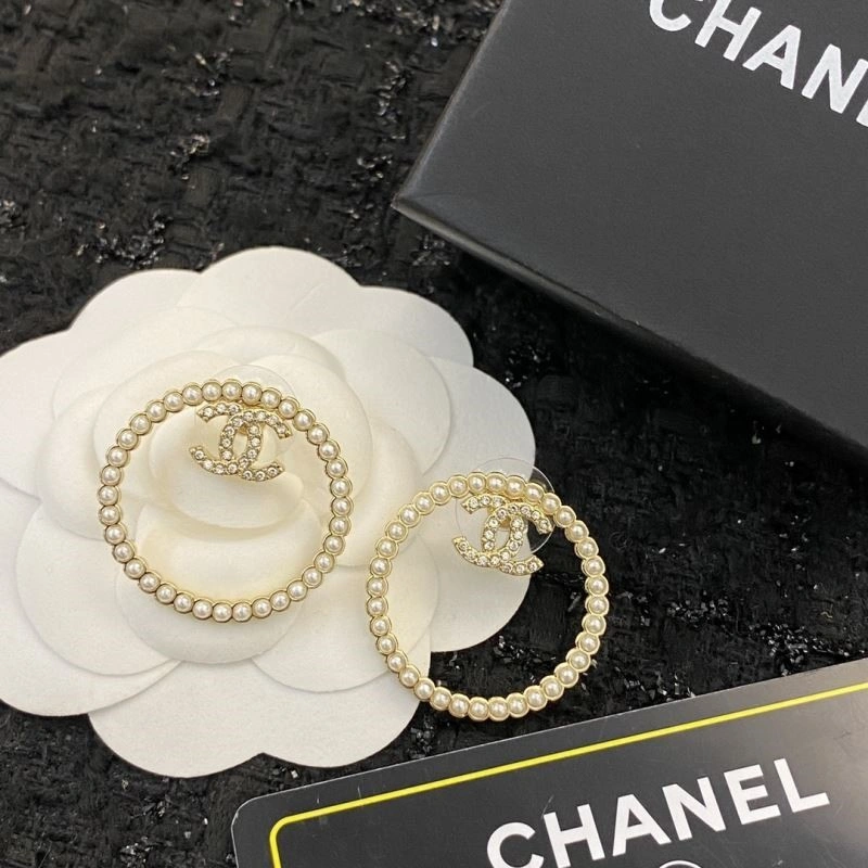 Classic Chanel Earrings 224769
