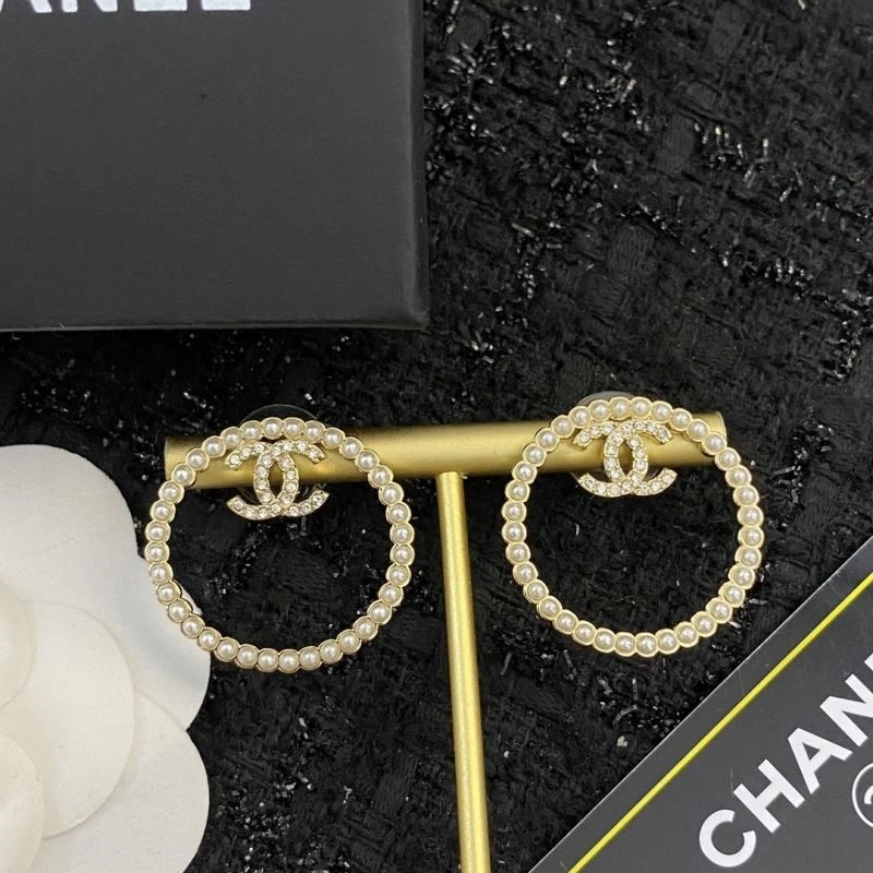 Classic Chanel Earrings 224769