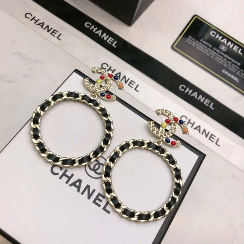 SmoothTexture Chanel Earrings 224016