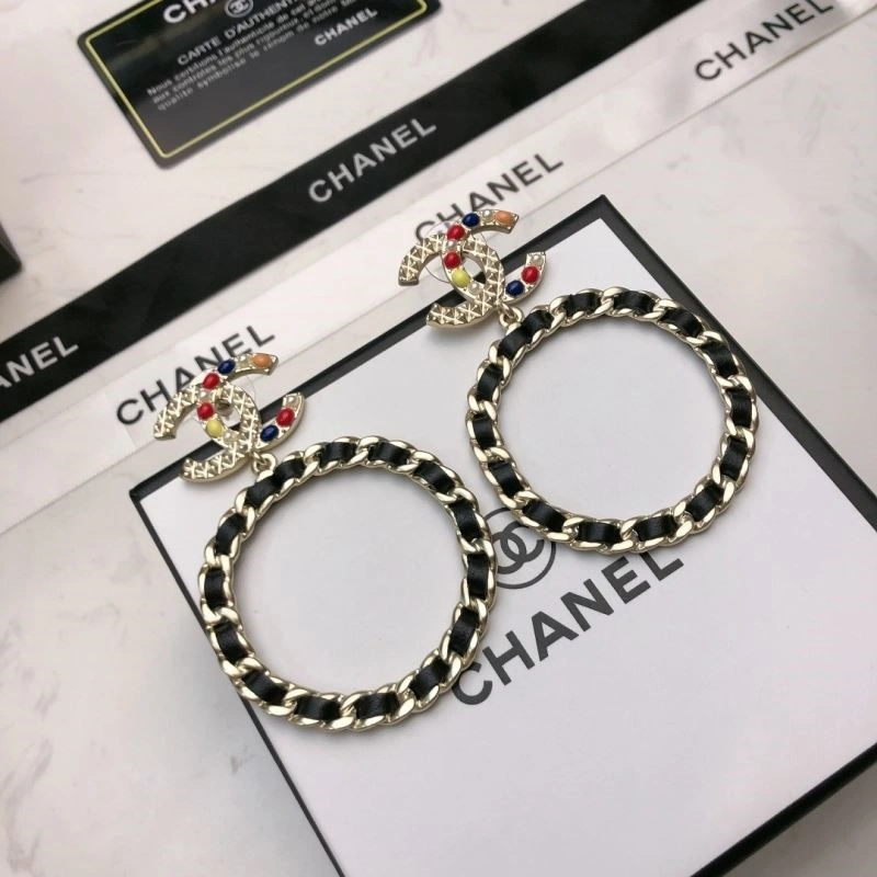 SmoothTexture Chanel Earrings 224016