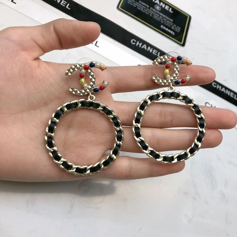 SmoothTexture Chanel Earrings 224016
