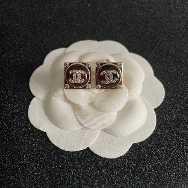 Compact Chanel Earrings 223879