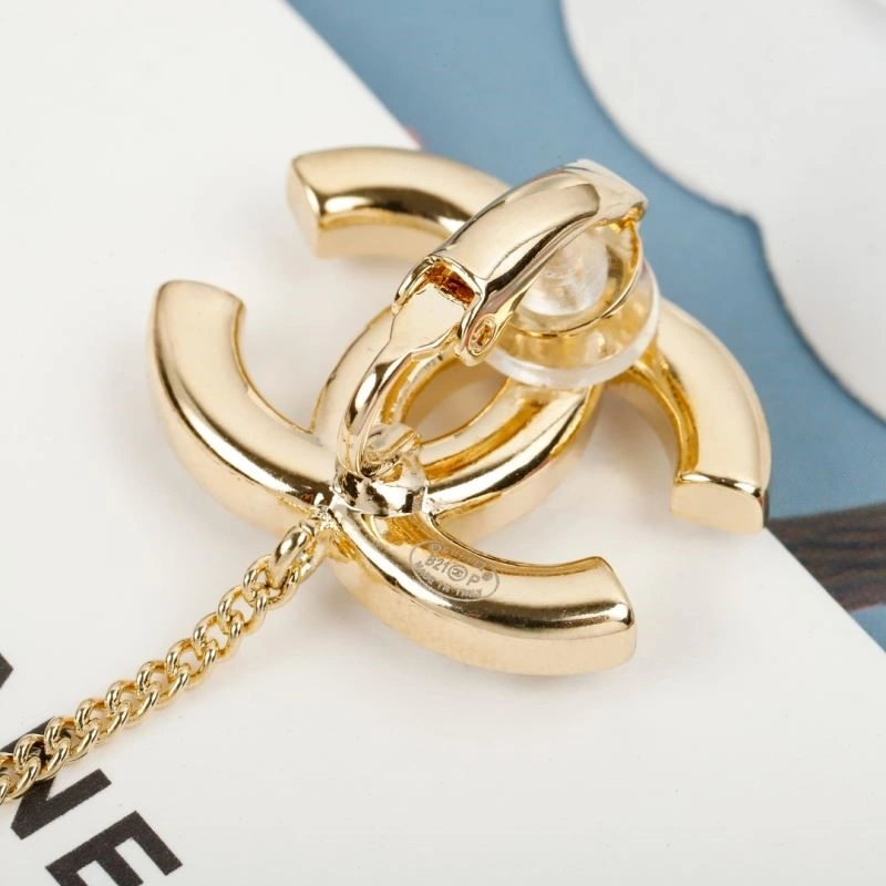 SmoothTexture Chanel Earrings 223821