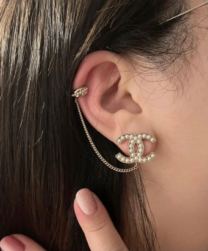 SmoothTexture Chanel Earrings 223821