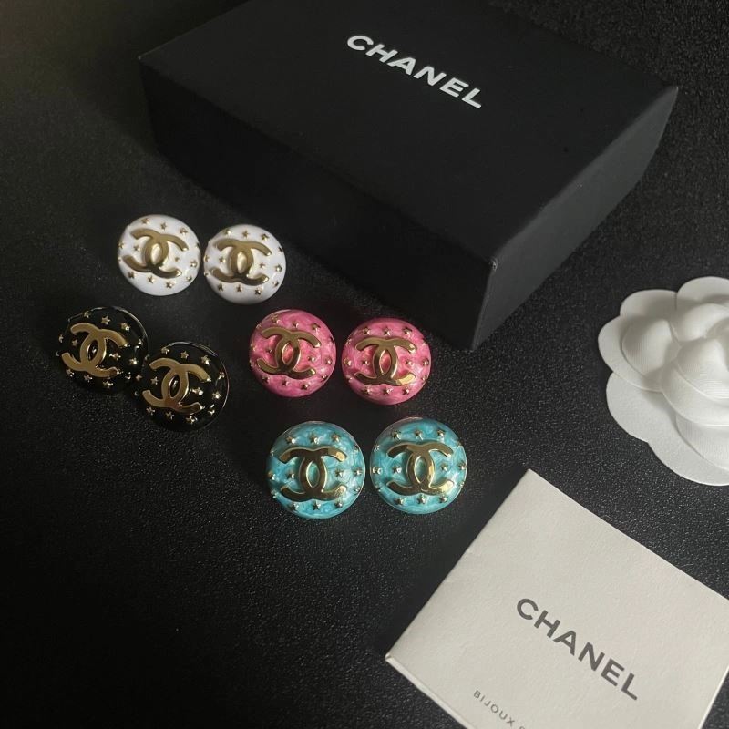 Chanel Earrings Stretchable 223749