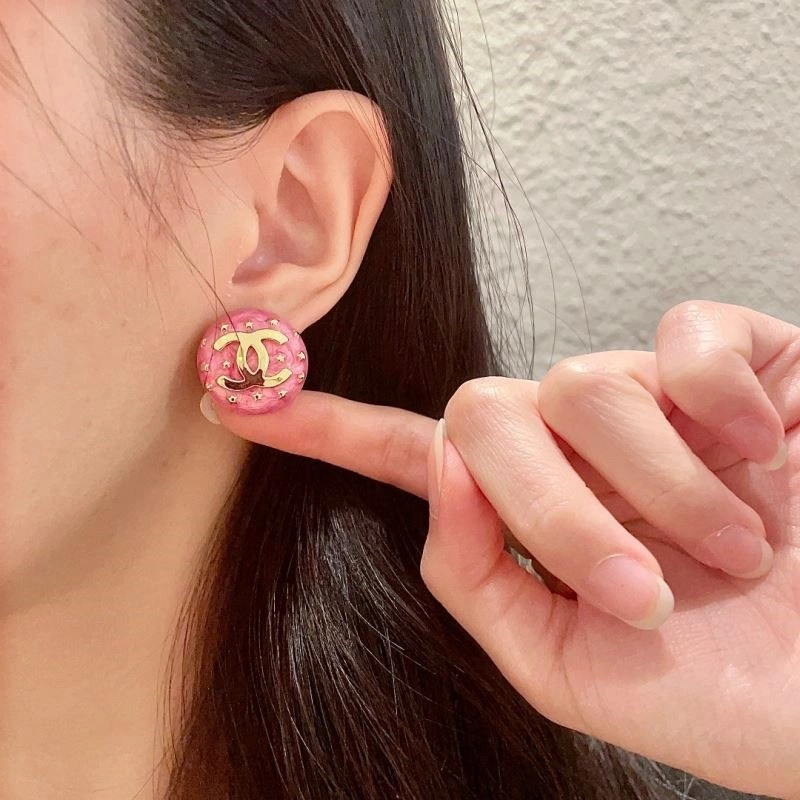 Chanel Earrings Stretchable 223749