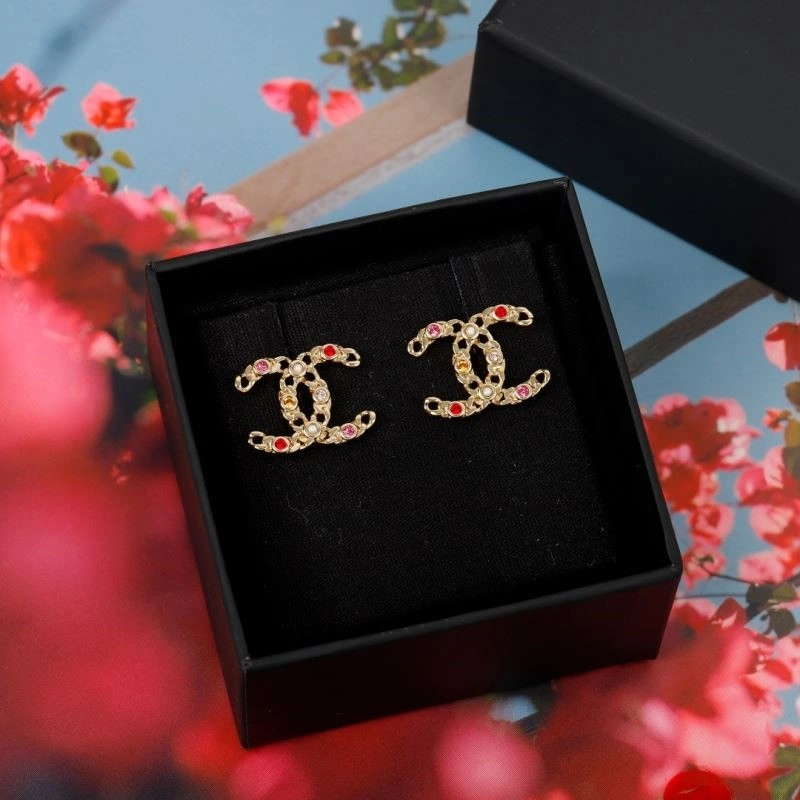 Chanel Earrings Colorful 223733