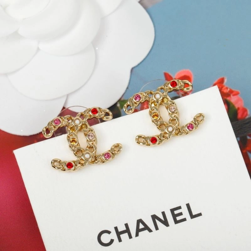Chanel Earrings Colorful 223733