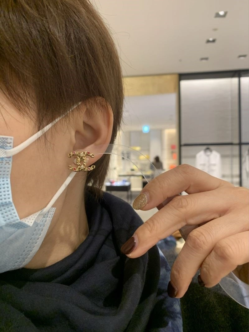 Chanel Earrings Colorful 223733