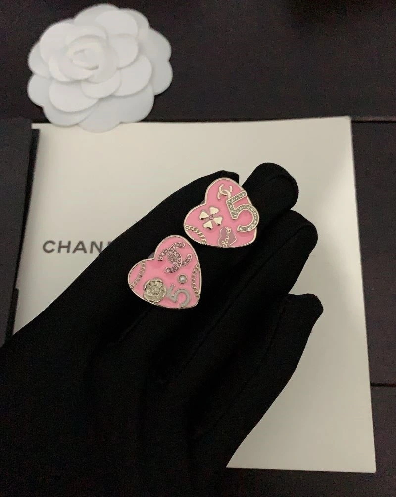 SmoothTexture Chanel Earrings 223704