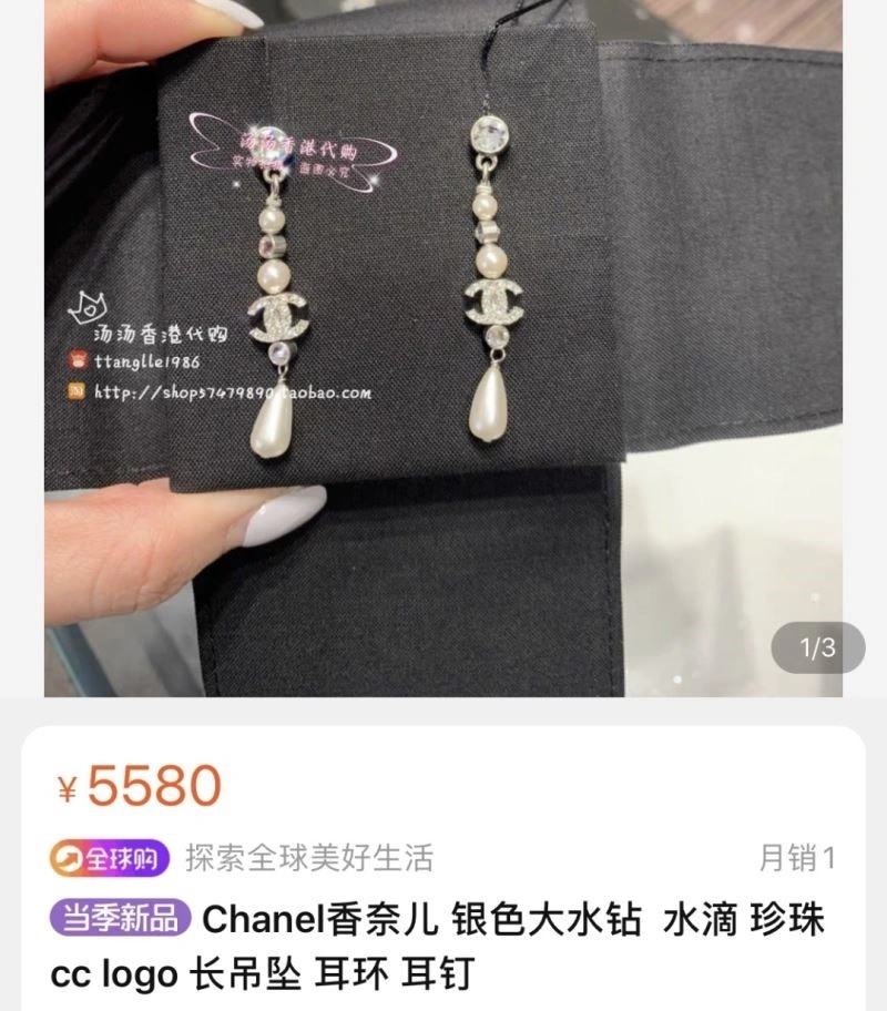 GoAnywhere Chanel Earrings 223709