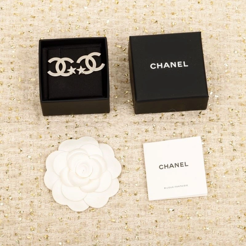 SmoothTexture Chanel Earrings 223711