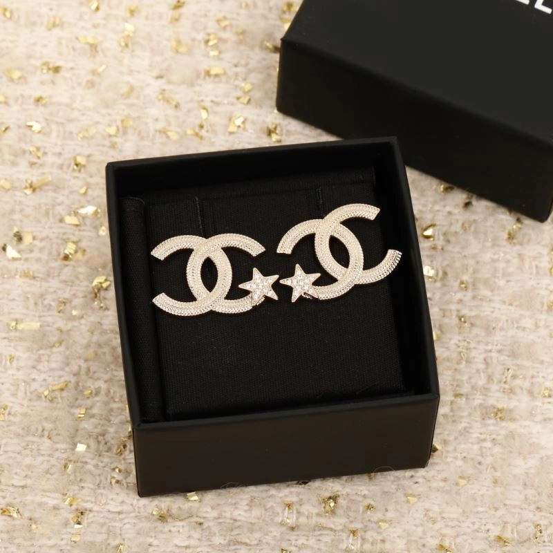 SmoothTexture Chanel Earrings 223711