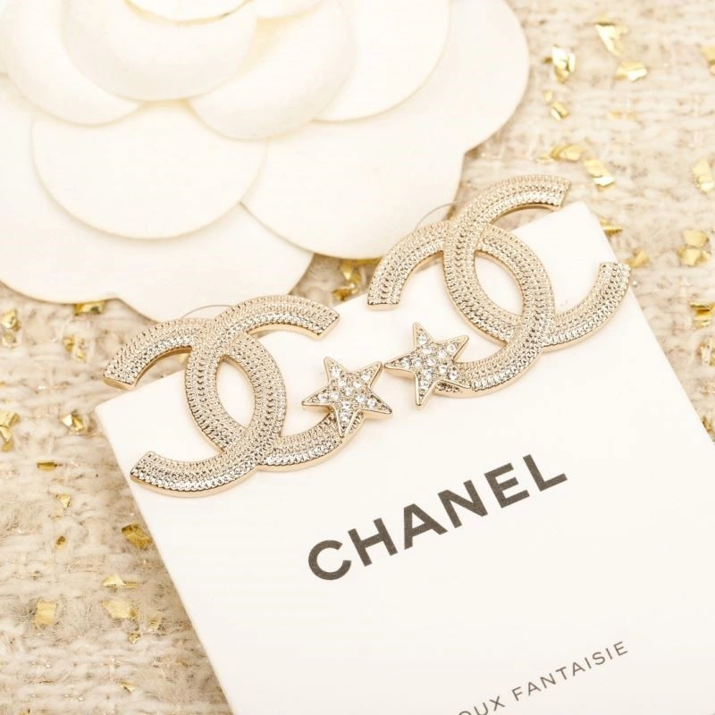 SmoothTexture Chanel Earrings 223711