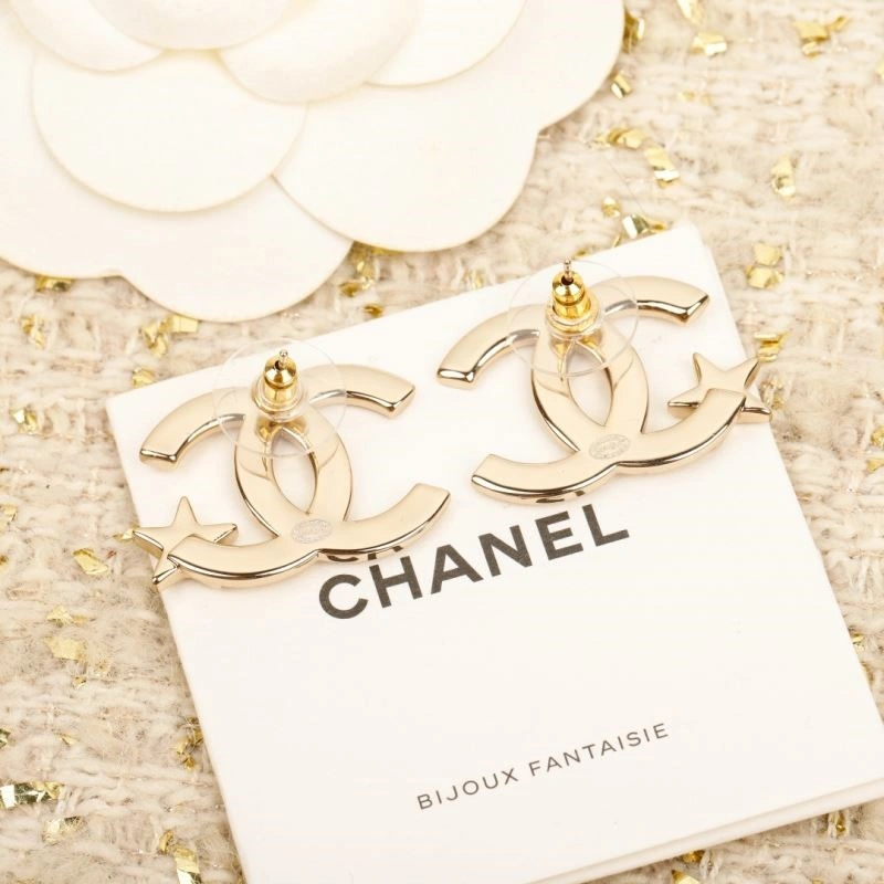 SmoothTexture Chanel Earrings 223711