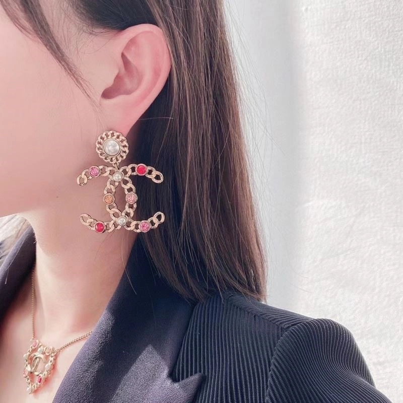 Chanel Earrings SunProtective 223041