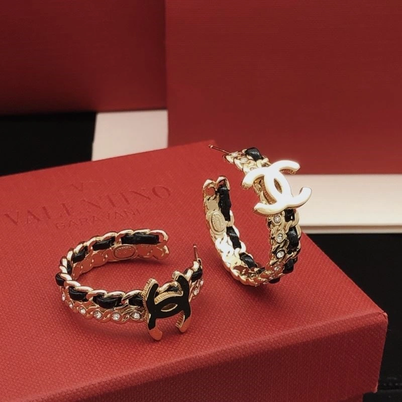 SmoothTexture Chanel Earrings 223036
