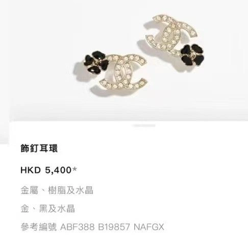 Chanel Earrings MultiPurpose 222857
