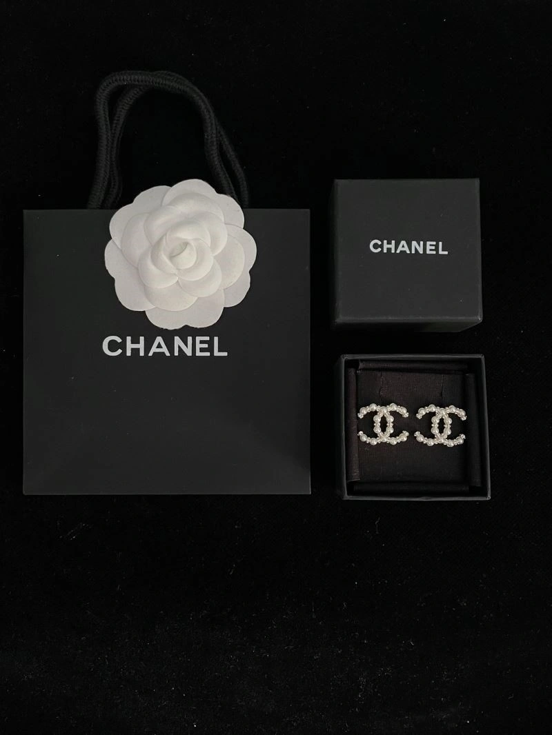 SmoothTexture Chanel Earrings 222737