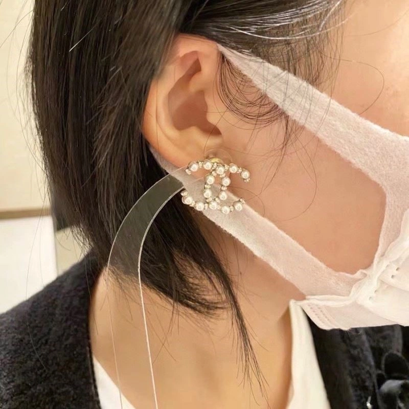 SmoothTexture Chanel Earrings 222737