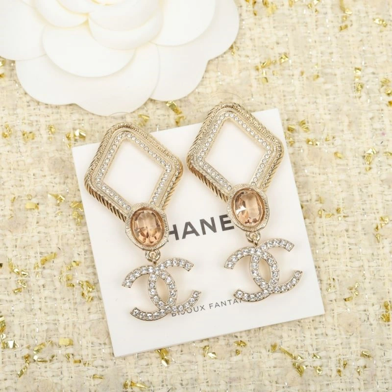 Compact Chanel Earrings 222604