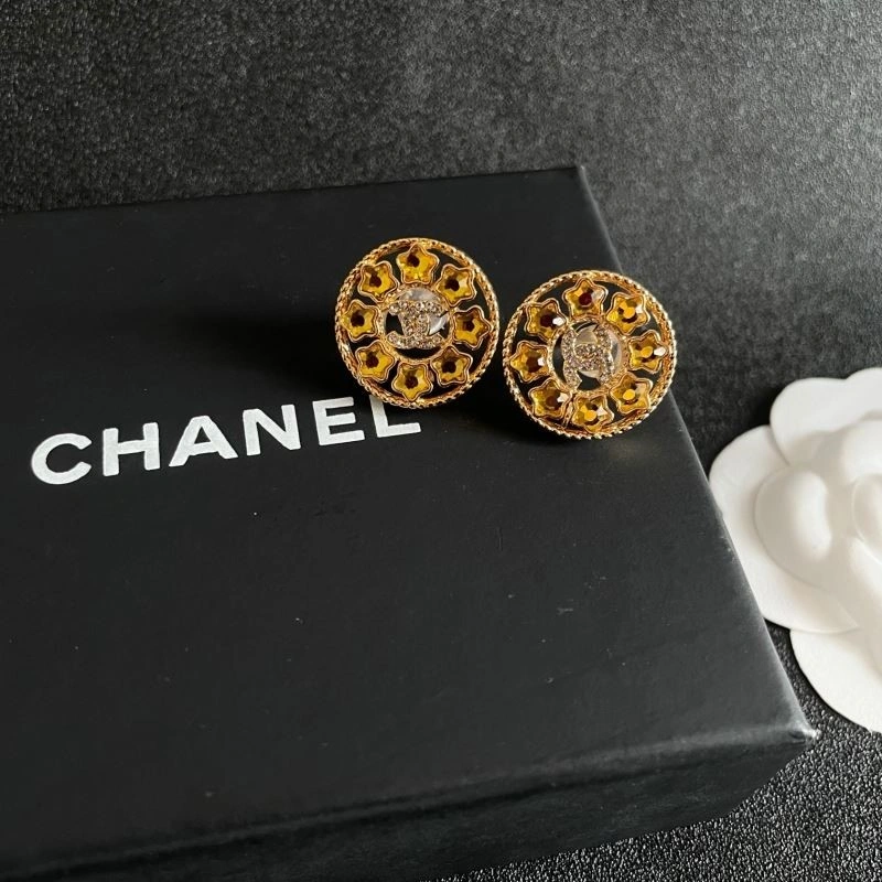 Colorful Chanel Earrings 221725
