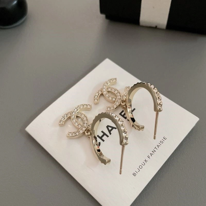 Refined Chanel Earrings 221676