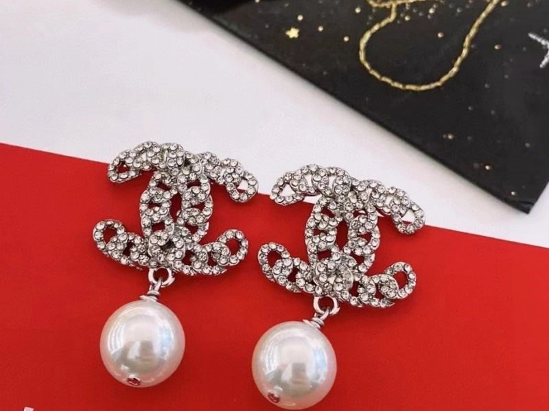 SmoothTexture Chanel Earrings 221649